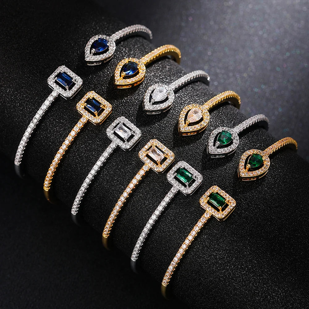 Cuff Stone Bangle