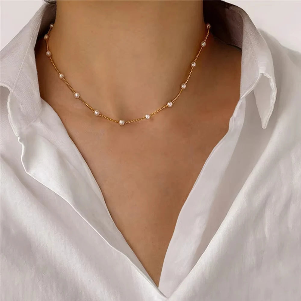 Luna Bead Necklace