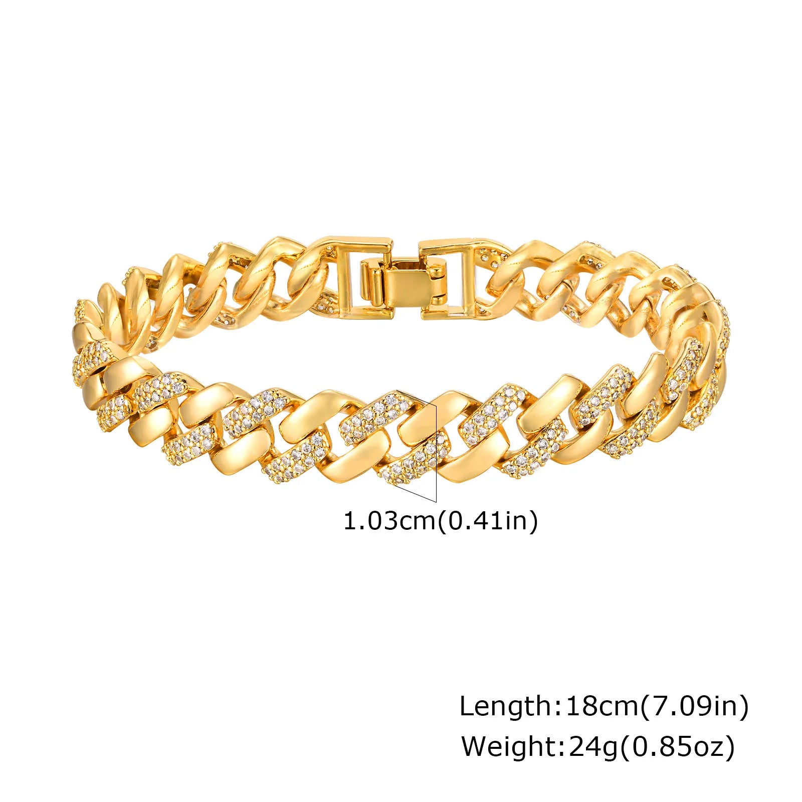 Chunky Link Stackable Bracelets