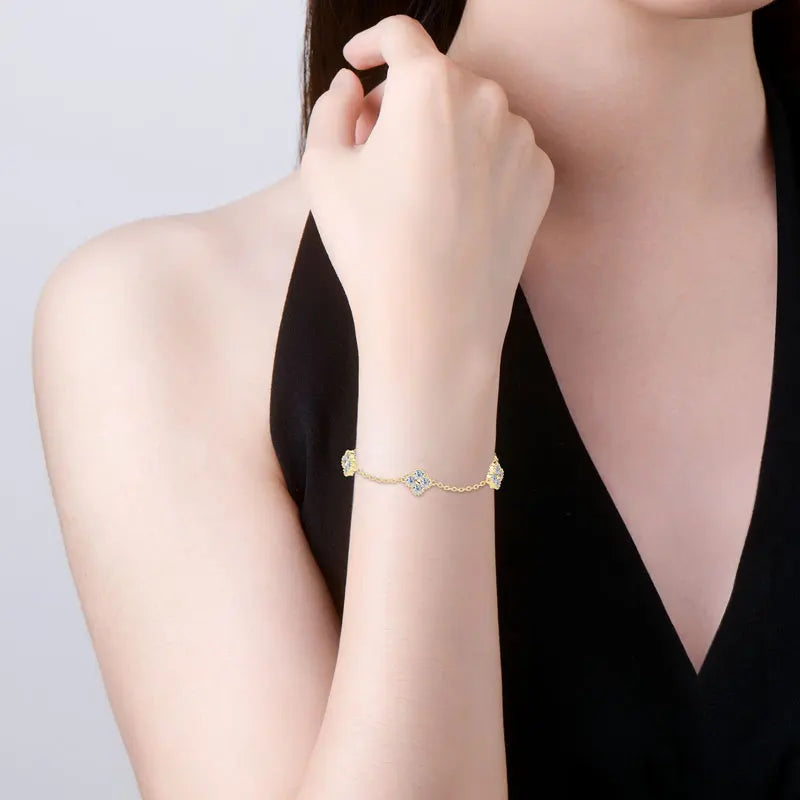 Aura Clover Bracelet
