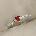 Ruby Heart Ring