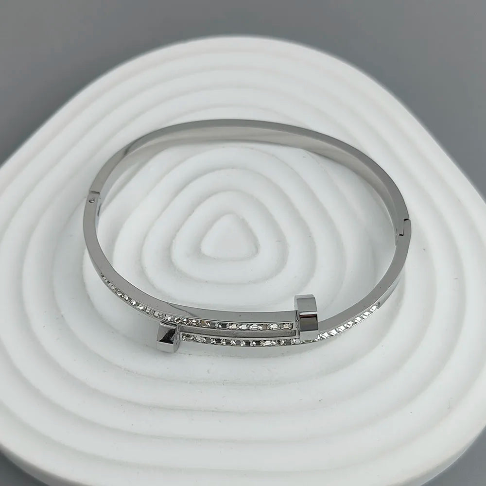 Nail gold-plated bracelet