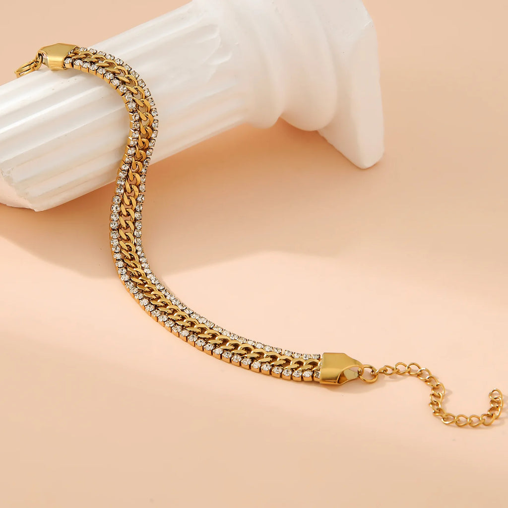 Tennis Bracelet with Cubic Zirconia
