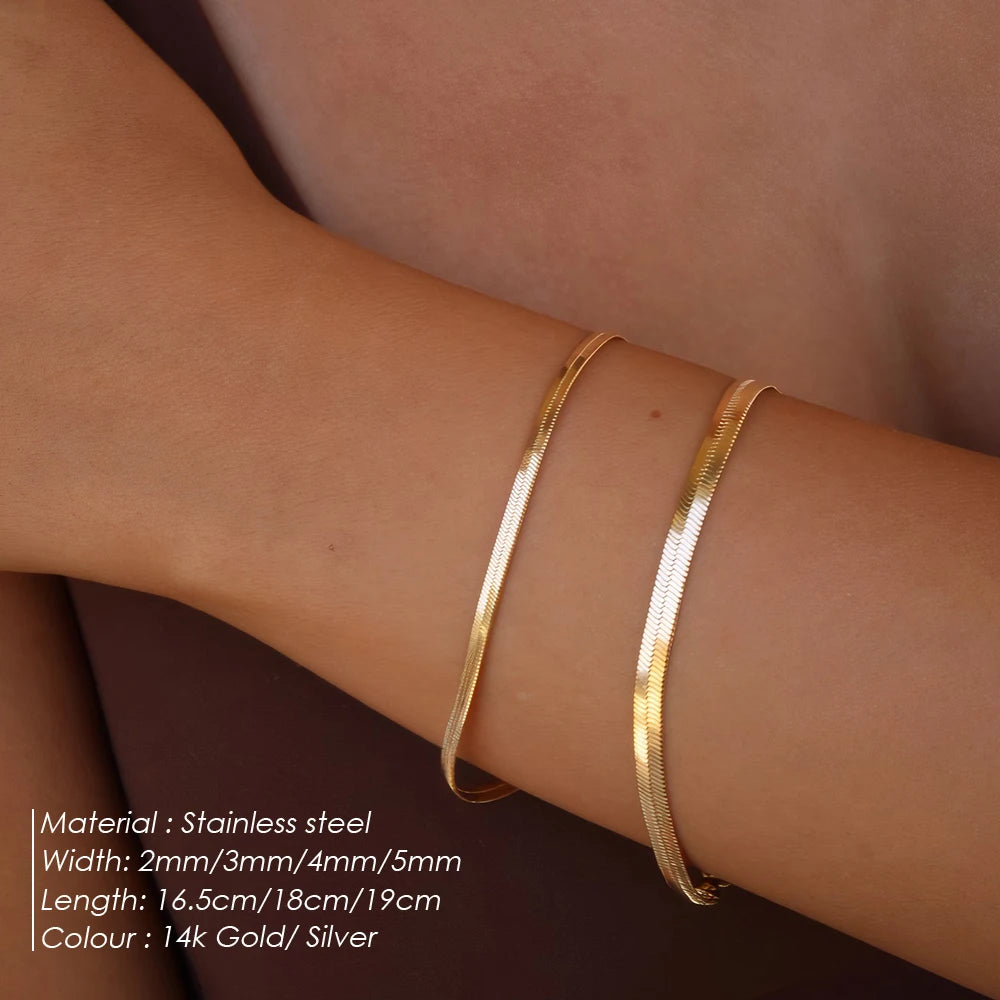 Classic Snake Chain Bracelet