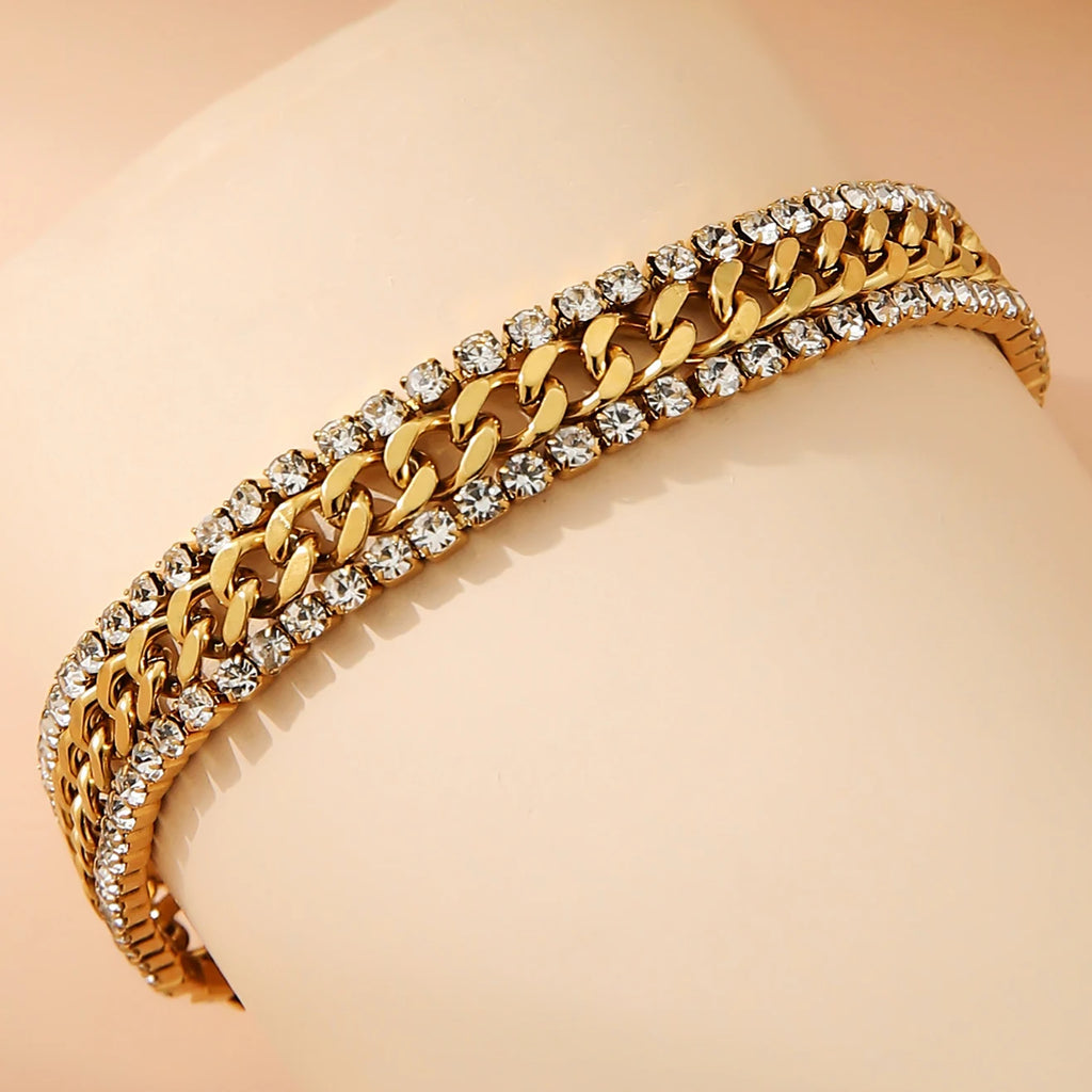 Tennis Bracelet with Cubic Zirconia