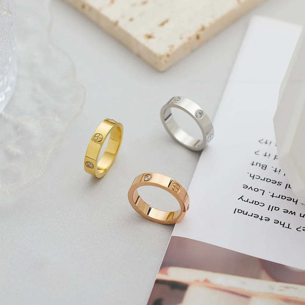 Classic Love Rings