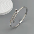 Nail gold-plated bracelet