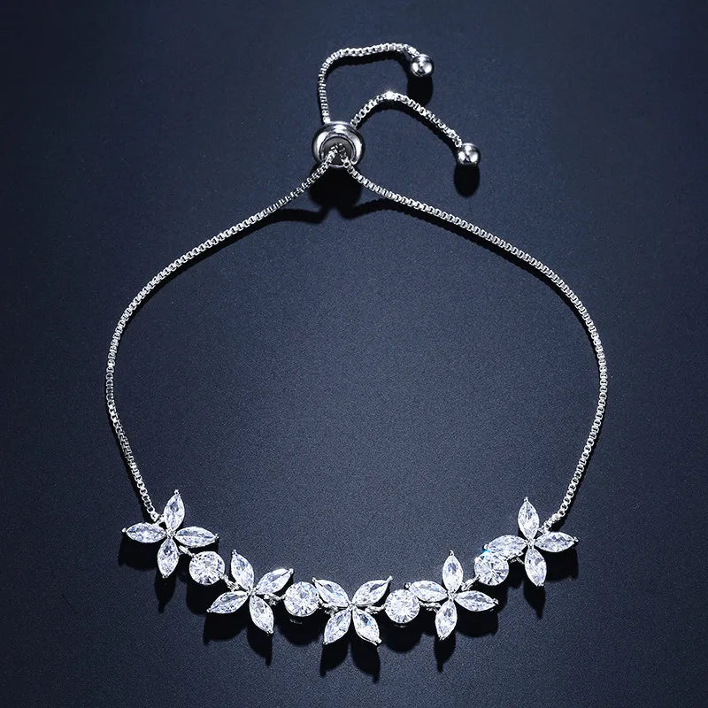Flowers Adjustable Bracelets