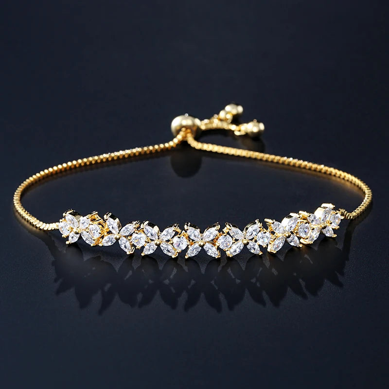 Flowers Adjustable Bracelets