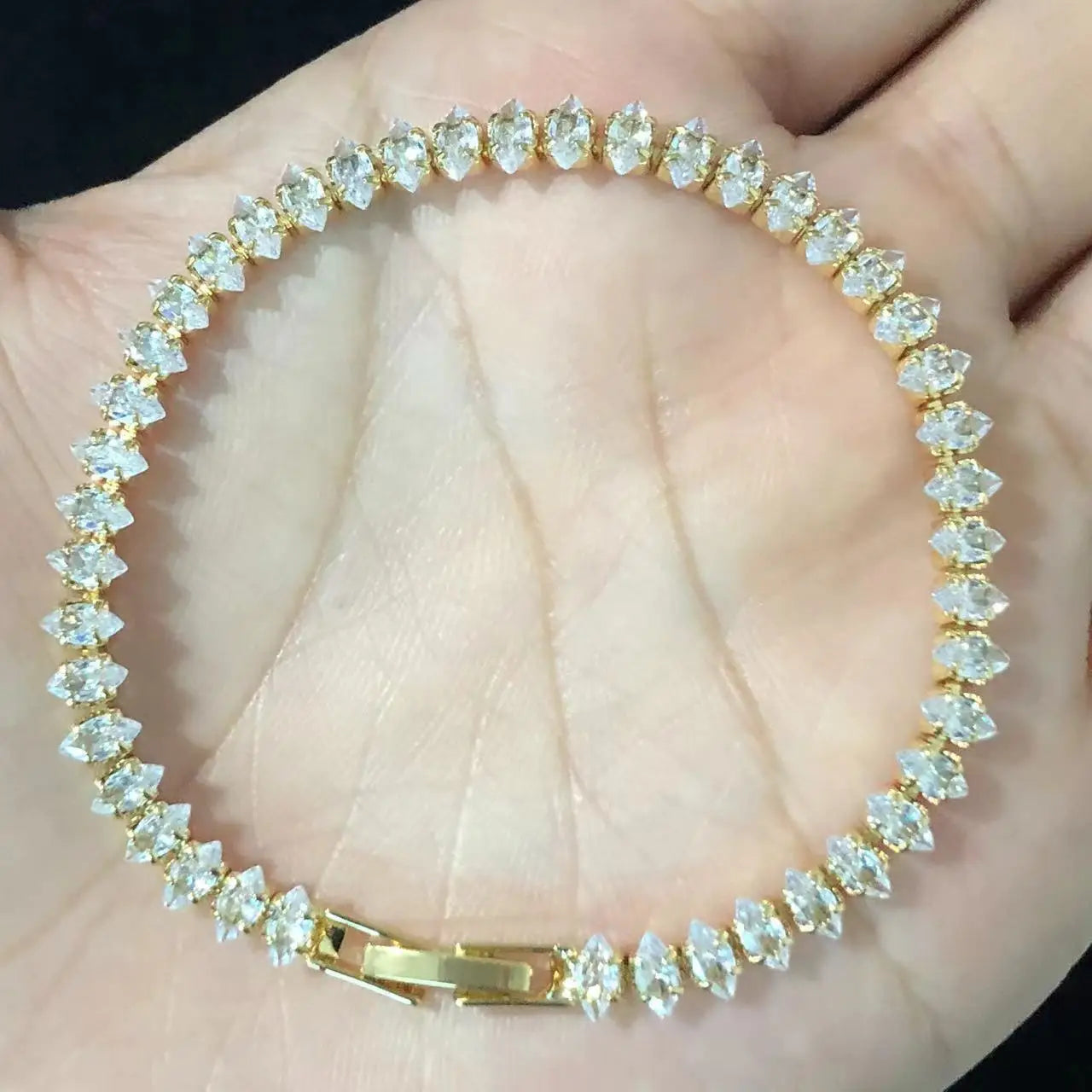 Crystal Geometric Bracelets
