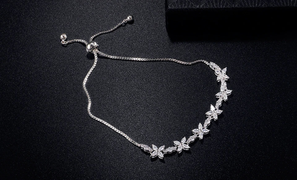 Flowers Adjustable Bracelets