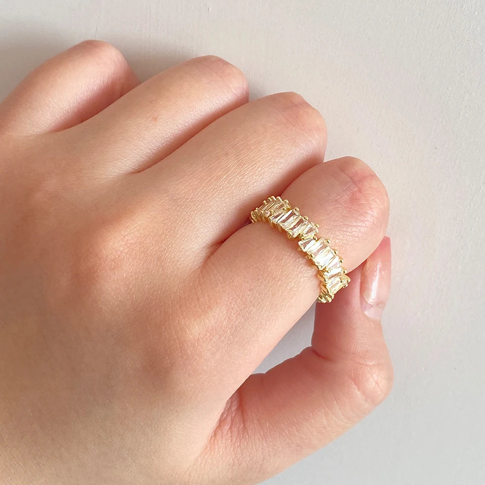 Eternal Baguette Ring