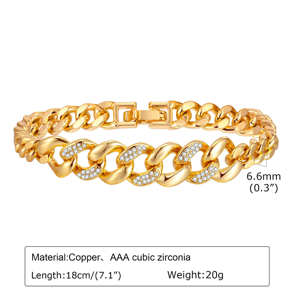 Chunky Link Stackable Bracelets