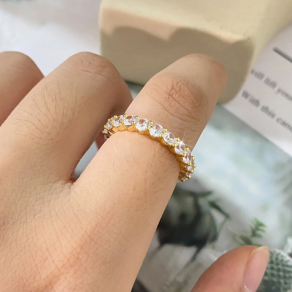 Eternal Baguette Ring
