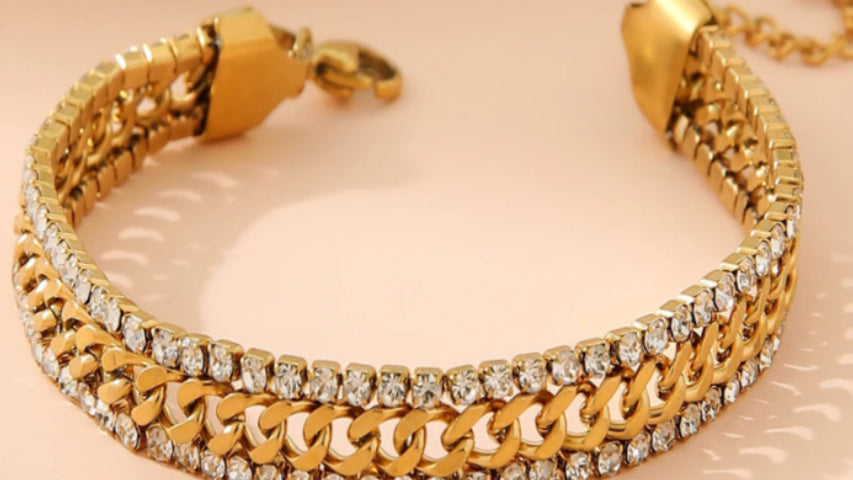 Tennis Bracelet with Cubic Zirconia