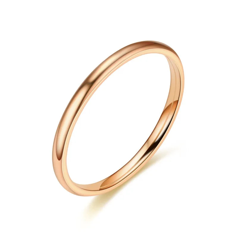 Stainless Steel Smooth Rings