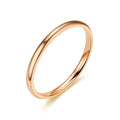 Stainless Steel Smooth Rings