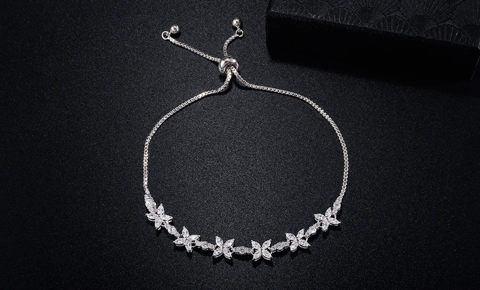 Flowers Adjustable Bracelets