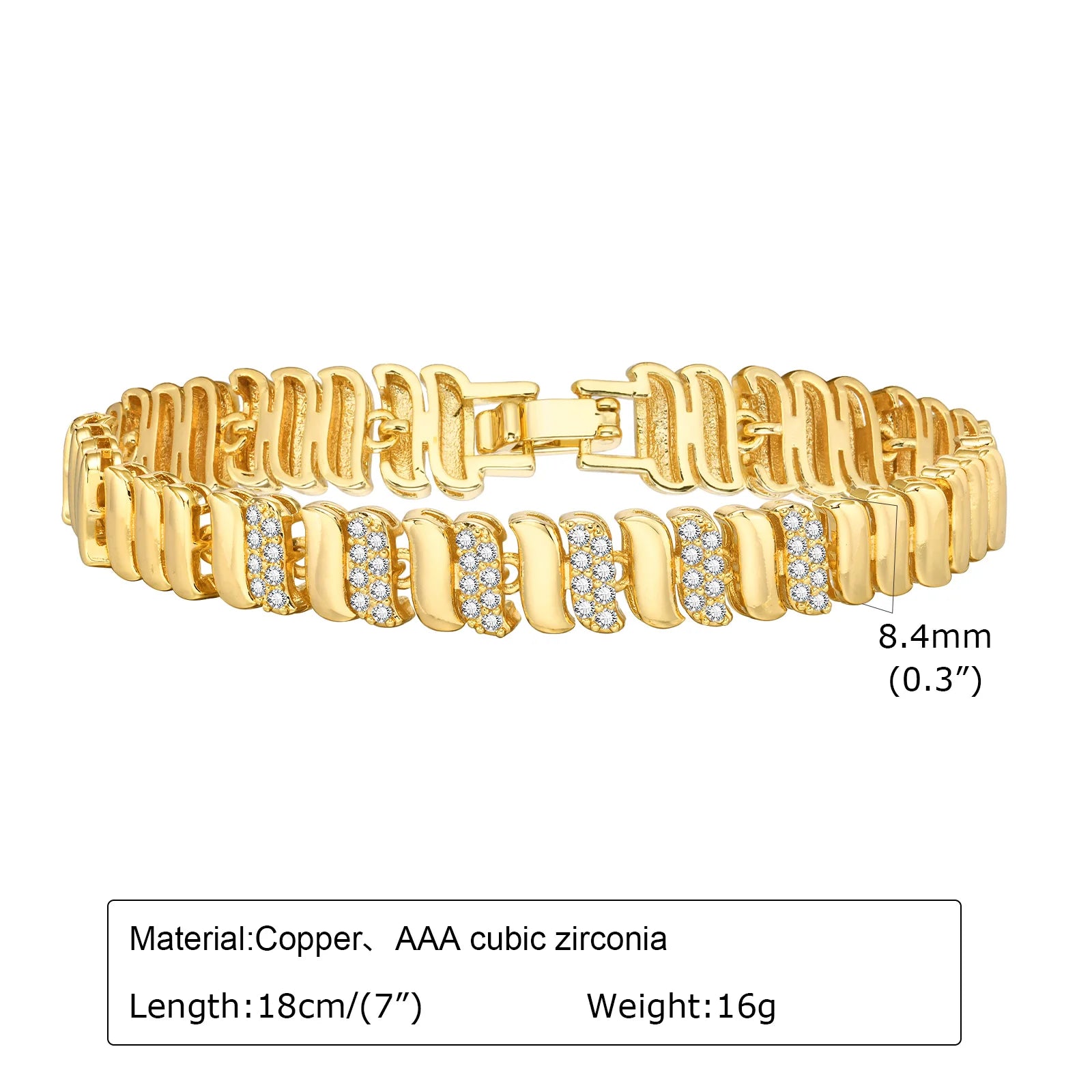 Chunky Link Stackable Bracelets