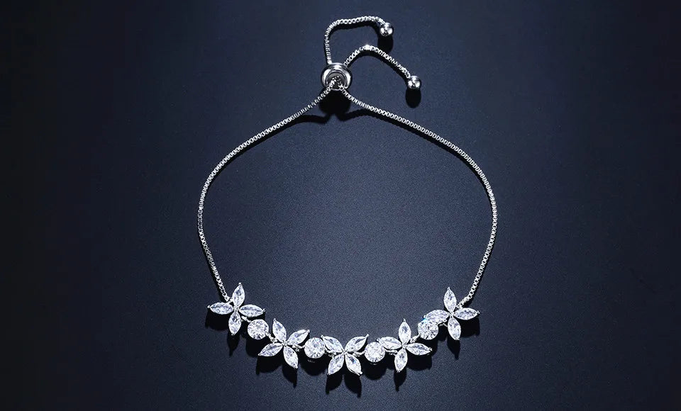 Flowers Adjustable Bracelets