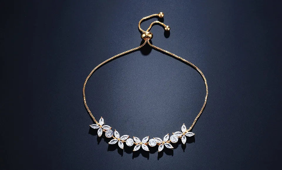 Flowers Adjustable Bracelets
