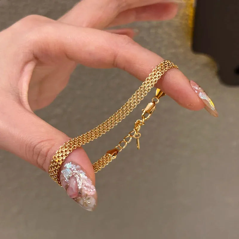 Woven Chain Bracelet