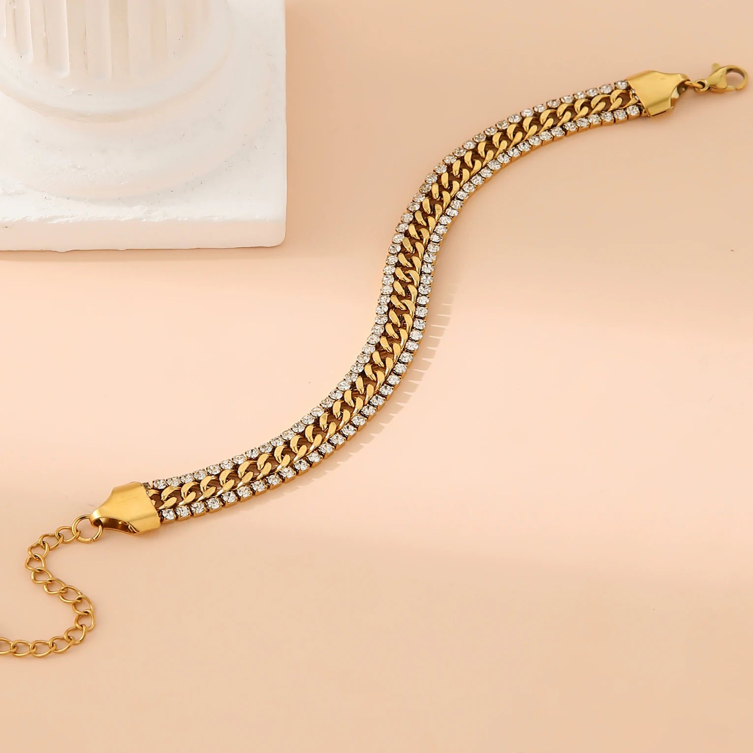 Tennis Bracelet with Cubic Zirconia