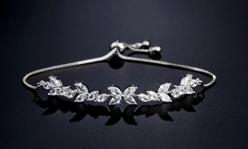 Flowers Adjustable Bracelets