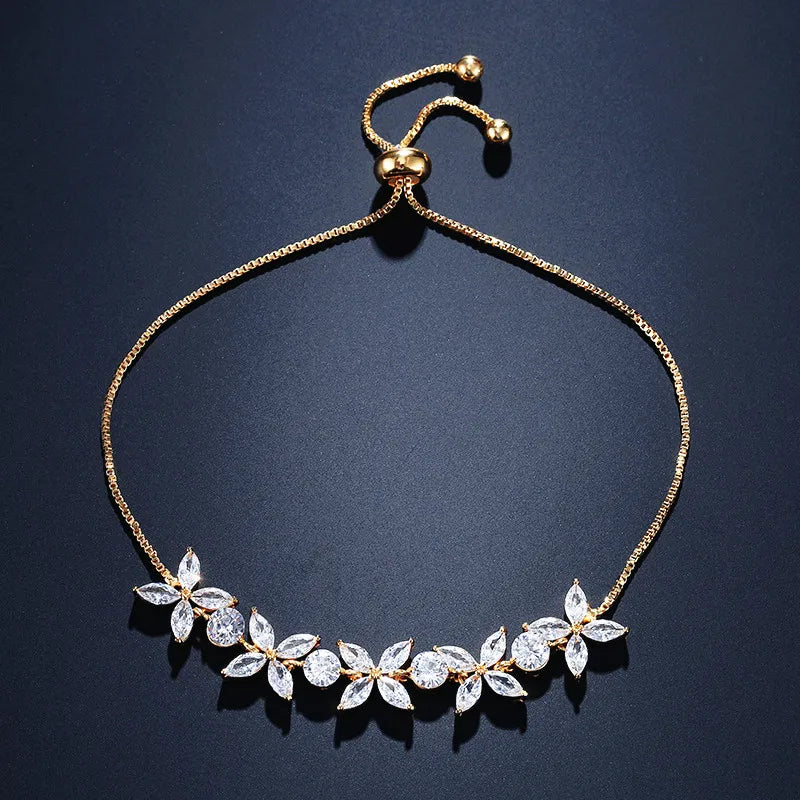 Flowers Adjustable Bracelets