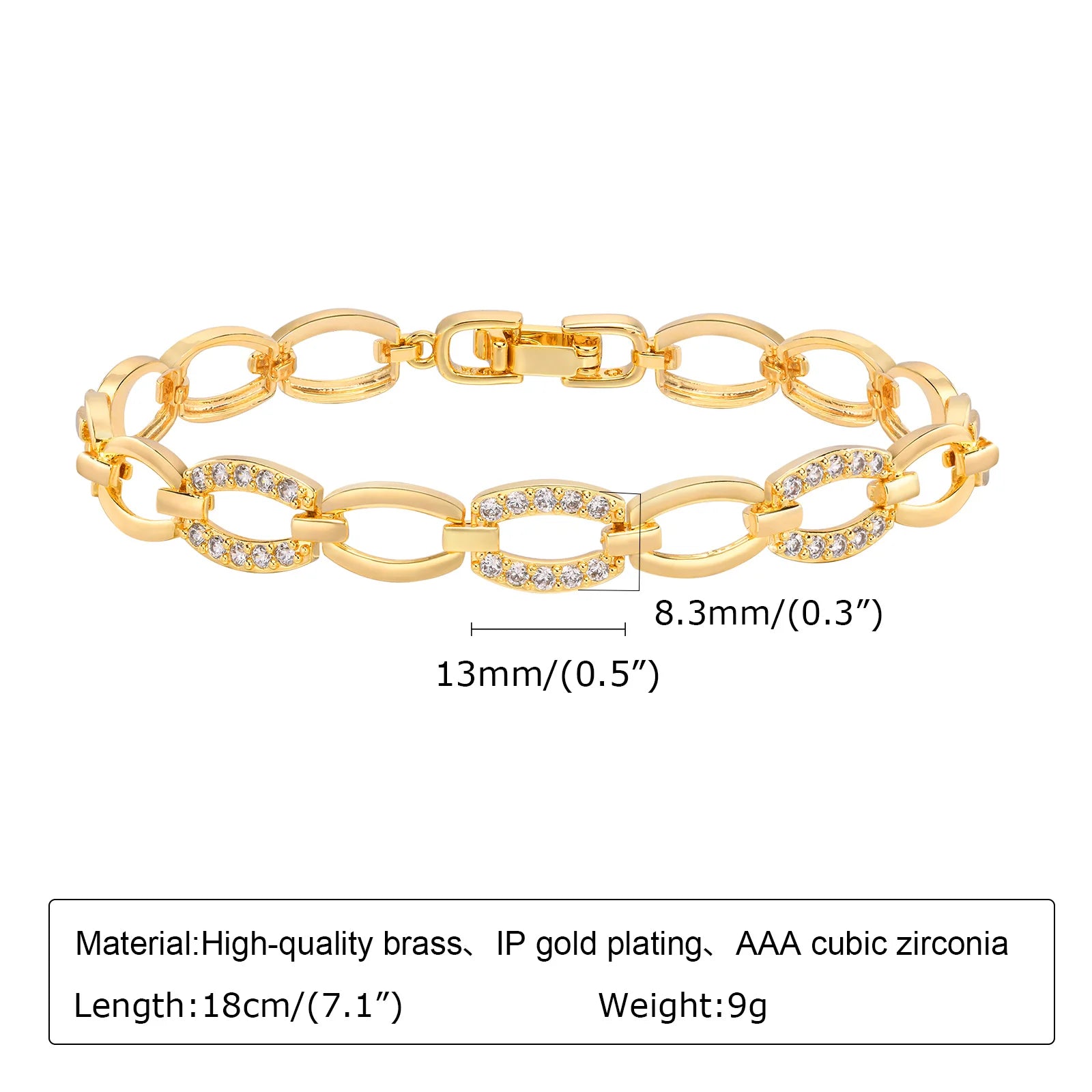 Chunky Link Stackable Bracelets